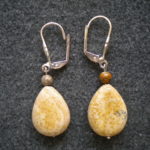 boucles d&rsquo;oreilles jaspe paysage