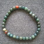 bracelet perles tourmaline