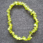 bracelet baroque péridot