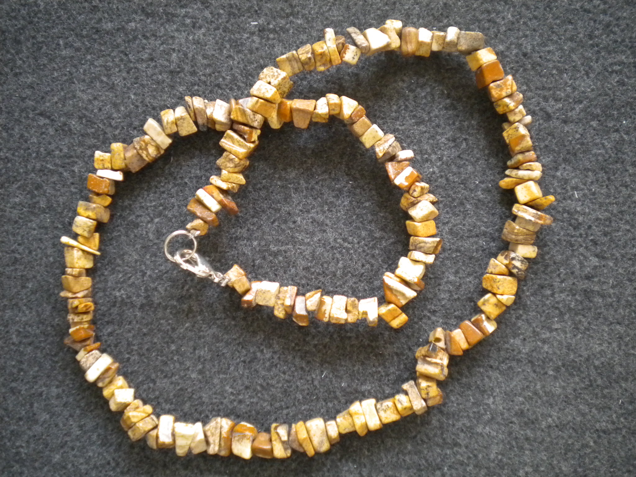 collier baroque jaspe paysage