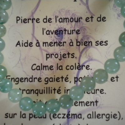 bracelet aventurine