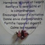 collier cable jaspe rouge