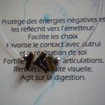 collier cable oeil de tigre