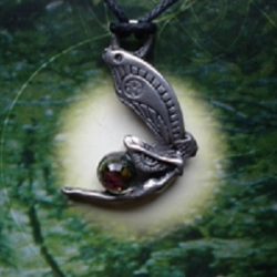 pendentif elfe de spiritualité cristal de swarovski