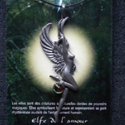 pendentif elfe de l&rsquo;amour cristal Swarovski