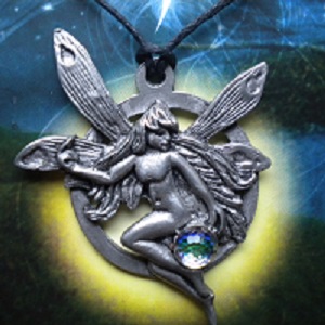pendentif elfe de l'amitié cristal Swarovski