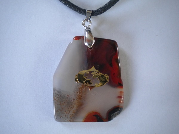 pendentif agate et horoscope poissons – Image 2