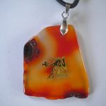 pendentif agate horoscope vierge
