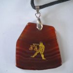 pendentif agate horoscope balance