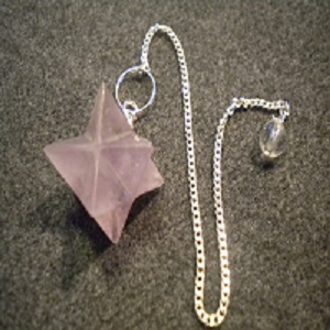 pendule-pendentif Merkaba Améthyste