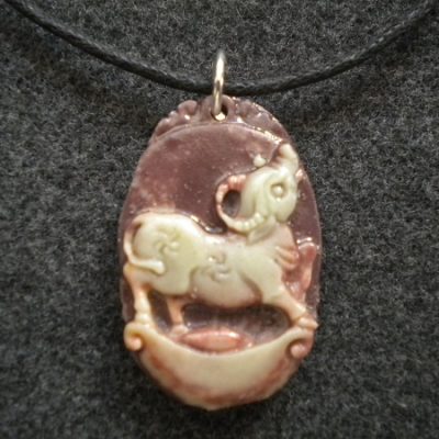 pendentif Buffle pour la famille
