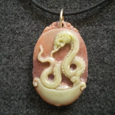 pendentif Serpent pour la sagesse