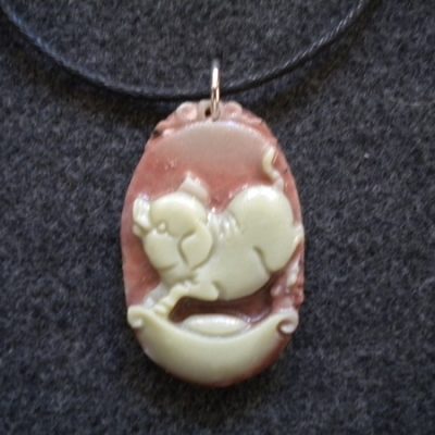 Pendentif Cochon pour l&rsquo;amour