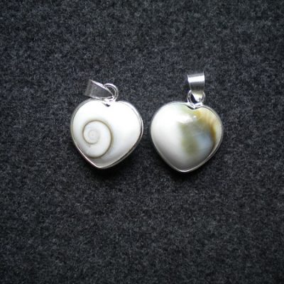 pendentif œil Ste Lucie cœur