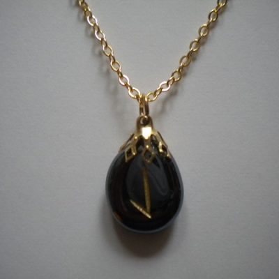 pendentif rune LAGUZ pour l&rsquo;intuition