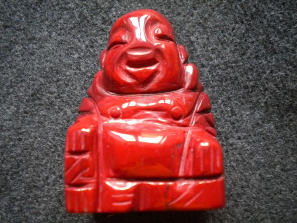 bouddha jaspe rouge
