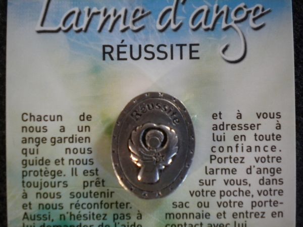 larme d'ange pour la réussite