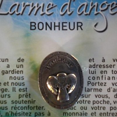 larme d&rsquo;ange pour le bonheur