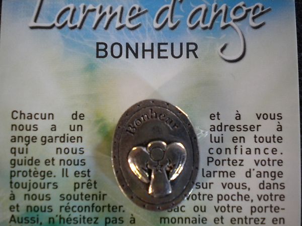 larme d'ange pour le bonheur