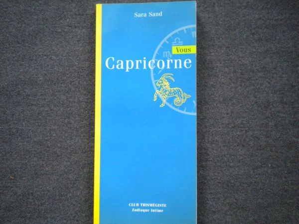 CAPRICORNE Sara Sand
