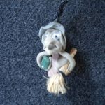 pendentif sorcière et aventurine