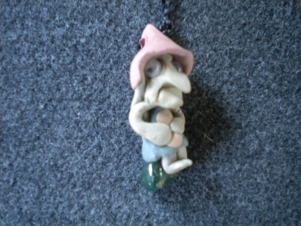 pendentif sorcière et aventurine
