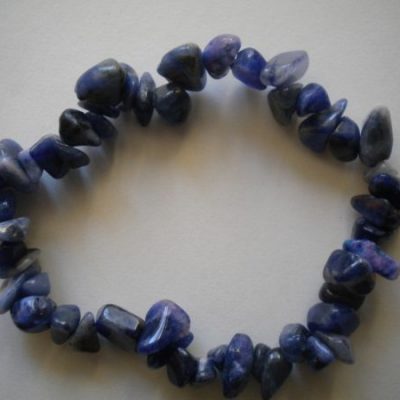 bracelet baroque lapis-lazuli