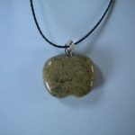 pendentif pomme unakite