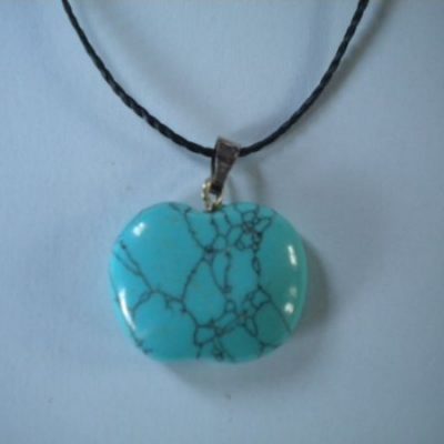 pendentif pomme howlite