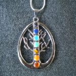 pendentif arbre de vie 7 chakras
