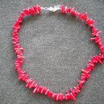 collier baroque corail