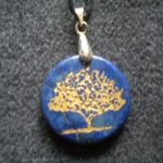 pendentif arbre de vie lapis lazuli