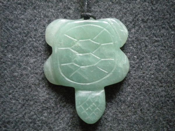 pendentif tortue aventurine