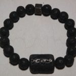 bracelet aromathérapie lave naturelle