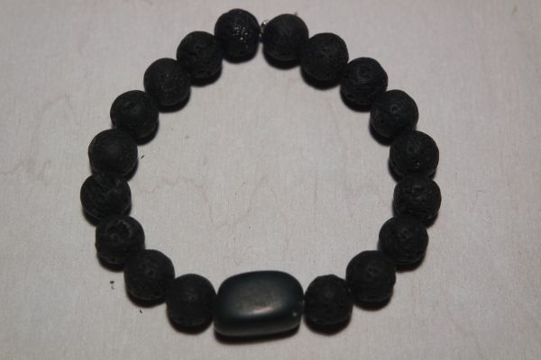 bracelet aromathérapie lave naturelle