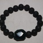 bracelet aromathérapie lave et agate