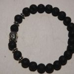 bracelet aromathérapie lave et bouddha