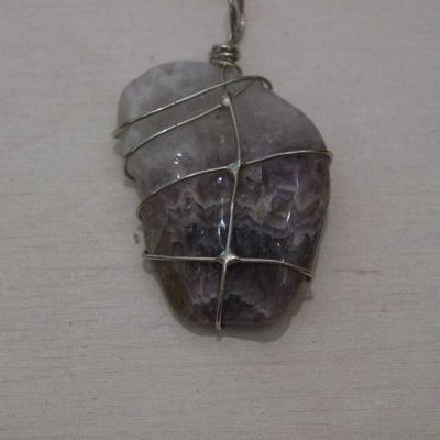 pendentif Améthyste brute