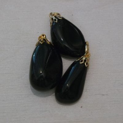 pendentif obsidienne