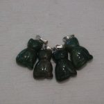 pendentif chat jaspe sanguin