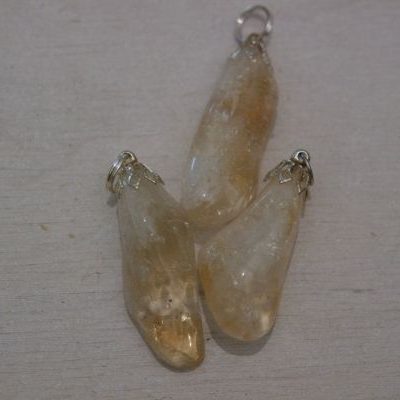 pendentif citrine