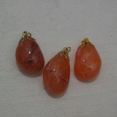 pendentif cornaline
