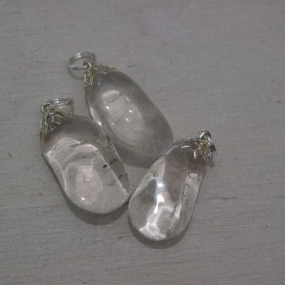 pendentif cristal de roche