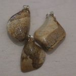 pendentif jaspe paysage
