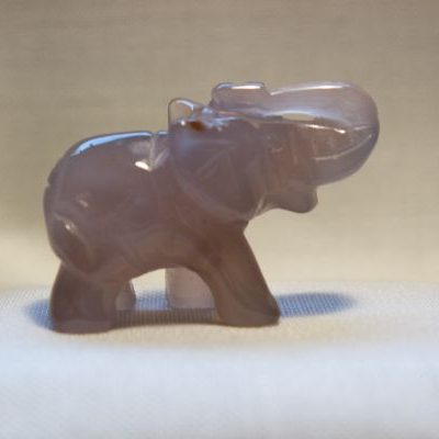 éléphant quartz fumé