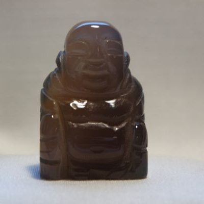bouddha quartz fumé