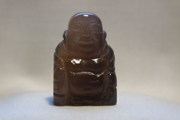 bouddha quartz fumé