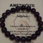 bracelet pour la sérénité améthyste
