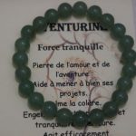bracelet pour l&rsquo;amour aventurine