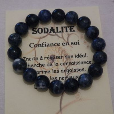 bracelet contre le stress sodalite